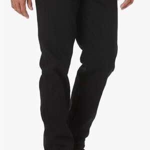 Rustler classic regular fit straight leg black pocket hard working jeans 48x32